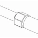 Mounting rail (diameter 19mm) for AG362/AG362P/Cobra 1&2