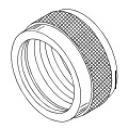 Retaining ring with seal for AGMD-514/515