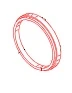 Gasket (2 pieces) for AGMD-514/515