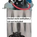 DX70 Diaphragm Pump with material regulator and 3 air regulators