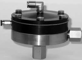 Inline Fluid Regulators with pneumatic adjustment, without manometer