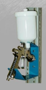 Spray gun holder for 1 gun (also for wall mounting)