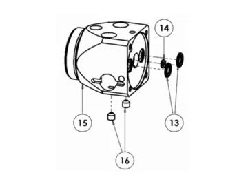 O RING (2 Stück) für AG361