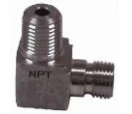 FITTING 1/4NPT-BSP contra-angle