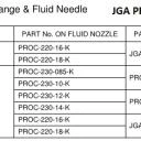 Nozzle for JGA Pro/GFG Pro