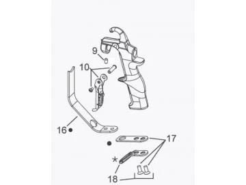 Schlauch Halte KIT für A75
