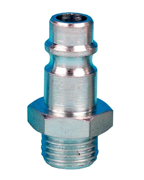 Plug nipple, QD air line connection with 1/4 "BSP (M)