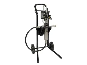 BINKS MXL 12/12 PTFE/UHMWPE Pumpenpaket auf Fahrwagen