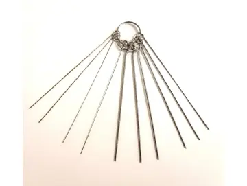 Airless Düsenreinigungsnadeln am Ring