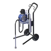 DX200 3:1 Membranpumpen auf Fahrwagen mit Pulsationskammer