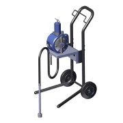 DX200 3:1 Membranpumpen auf Fahrwagen mit manuellem Materialregler