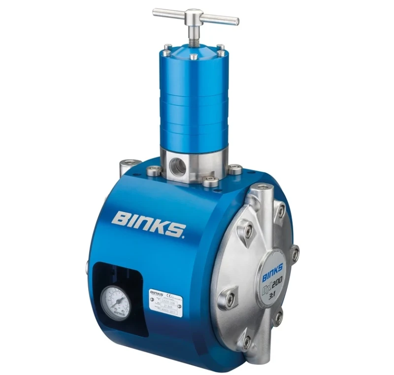 DX200 3:1 Membranpumpen mit Materialregler