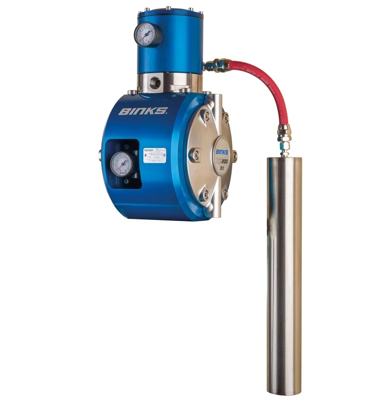 DX200 3:1 Membranpumpen mit Pulsationskammer