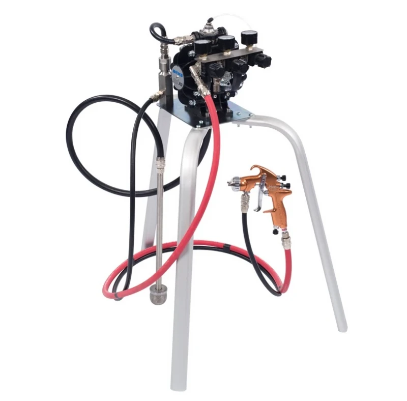 DX70-Membranpumpen ADV auf Dreibein