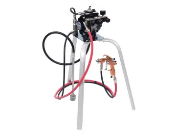 BINKS DX70-Membranpumpen ADV auf Dreibein