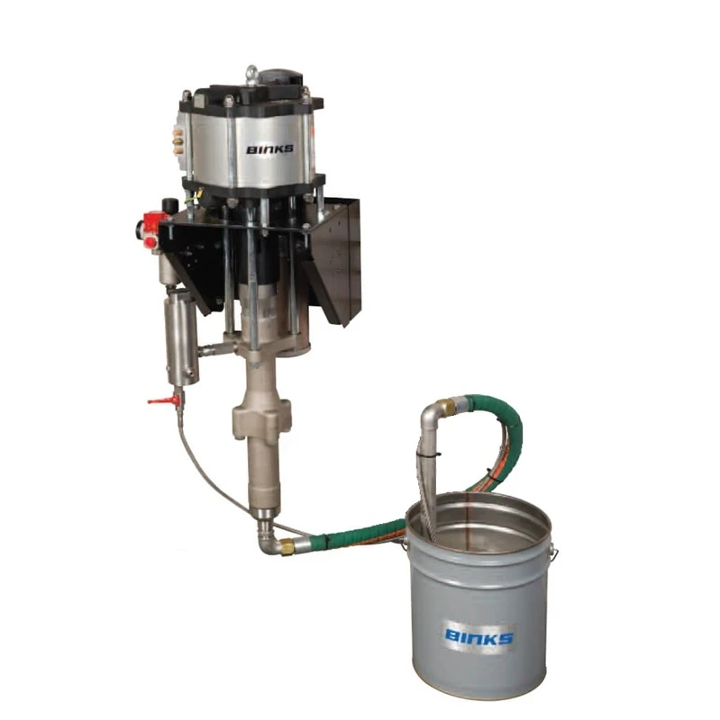 MX 30/70 PTFE/UHMWPE Pumpenpaket auf Wandhalterung