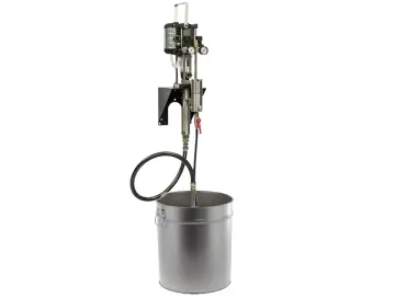 BINKS MXL 12/31 PTFE/UHMWPE Pumpenpaket auf Wandhalterung