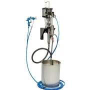 MXL 4/32 PTFE/UHMWPE Pumpenpaket auf Wandhalterung