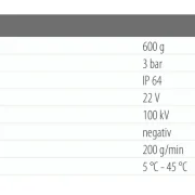 Becherpistole PEM-X1 CG Technische Daten