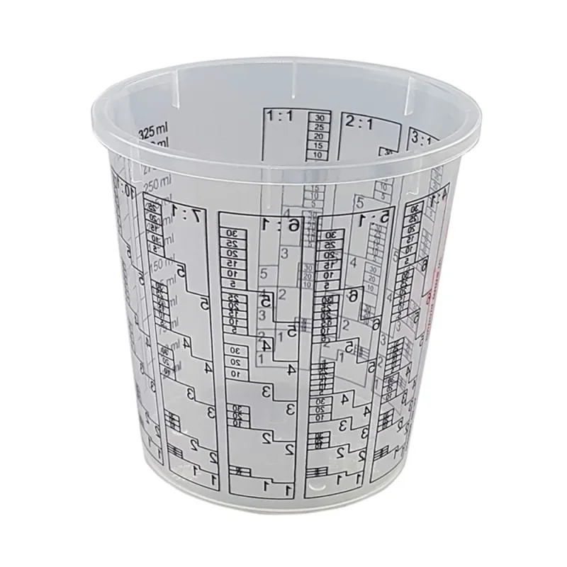 FAS Mischbecher 385ml mit Messskala bis 300ml