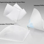 Folding filters - funnels filters