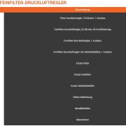 FLRCAC-1 Feinfilter Technische Daten