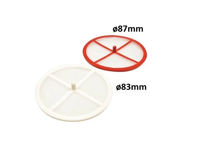 filter disc for filter bell