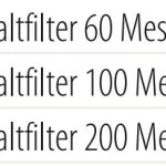 GM 4100AC/GM 5000EAC Gap filter