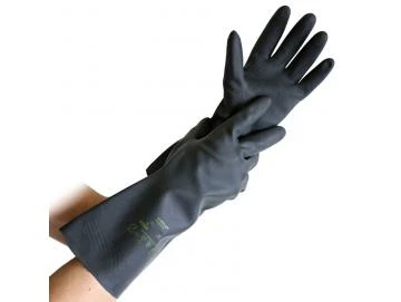 Chemical protective gloves neoprene/latex