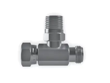 Hosco T-Stücke 2x AG x IG Gerade-Konisch
