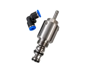 Lackventil mit PEEK-Einsatz M16x1,5 mit d4 Anschluss