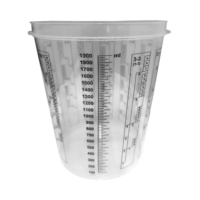 FAS Mischbecher 2300ml mit Messskala bis 1900ml