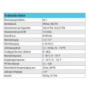 PROTEC 60-240 480 bar Technische Daten