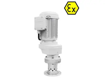 PTM Elektr. Rührwerksantrieb ATEX mit Gewindenabe M16