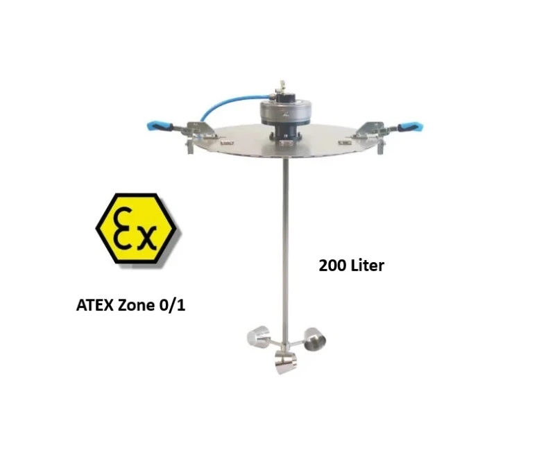 Pneumatisches Rührwerk ATEX 0/1