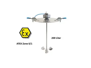 PTM Pneumatisches Rührwerk ATEX 0/1