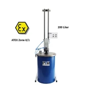 Pneumatisches Stativrührwerk auf Boden ATEX 0/1