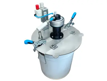 PTM Rührwerk mit Deckel 25-30kg Hobbock