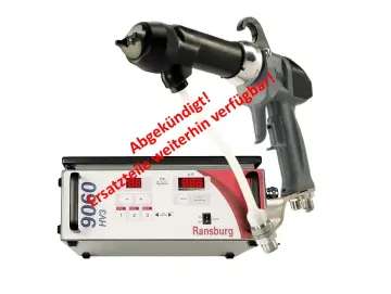 Ransburg Vector R90 Classic 85kV mit Netzteil, Lösemittel