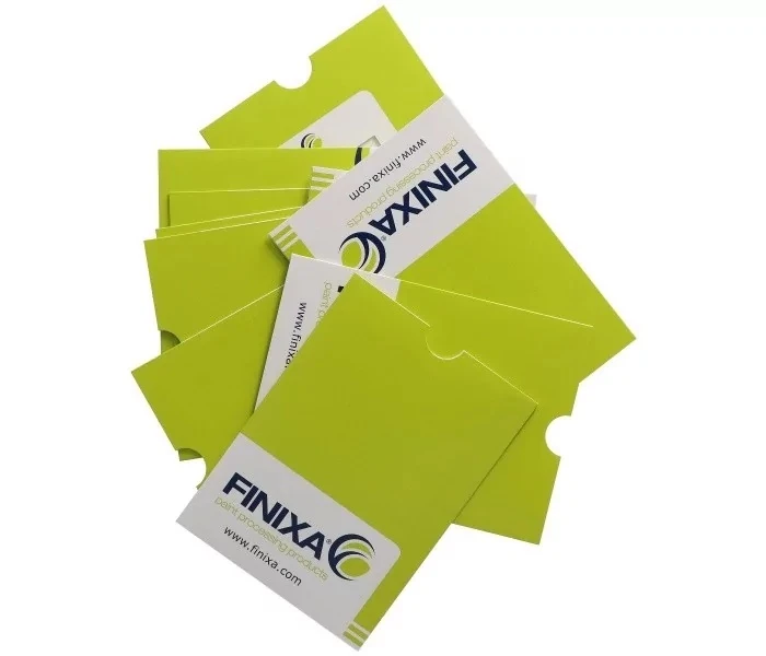 Finixa envelopes for spray sample sheets