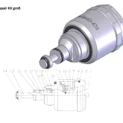 großer Reparatursatz für AGMD-436