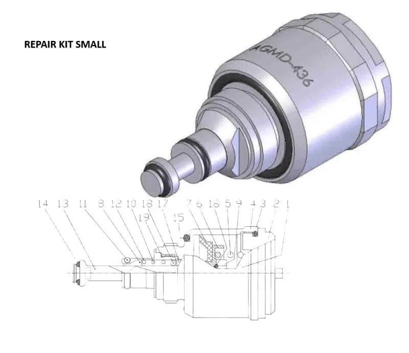 kleiner Reparatursatz für AGMD-436