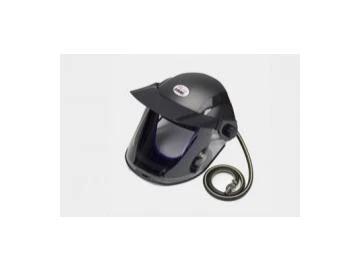 Visor headpiece and breathing tube for PROV-600