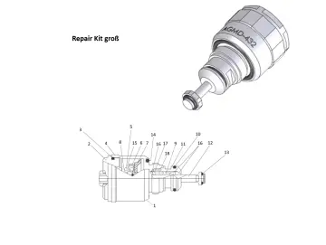 großer Reparatursatz für AGMD-432