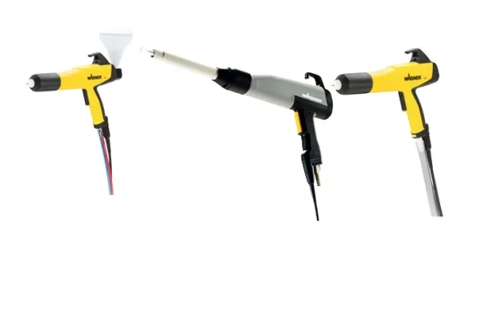 Corona-Handpistole PEM-X1 - Becherpistole PEM-X1 CG - Tribo-Handpistolen